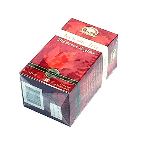 Canada True Icewine Tea, 25 Tea Bags, 50G 1.75Oz, Product Of C