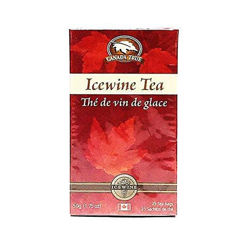 Canada True Icewine Tea, 25 Tea Bags, 50G 1.75Oz, Product Of C