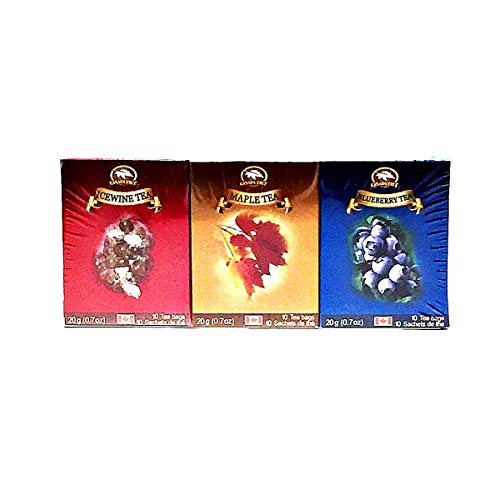 Canada True Premium Ceylon 3 Bundle Teamaple,Blueberry,Icewine