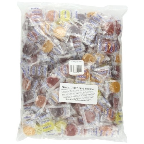 Sunkist Fruit Gems, 5-Pound Bag