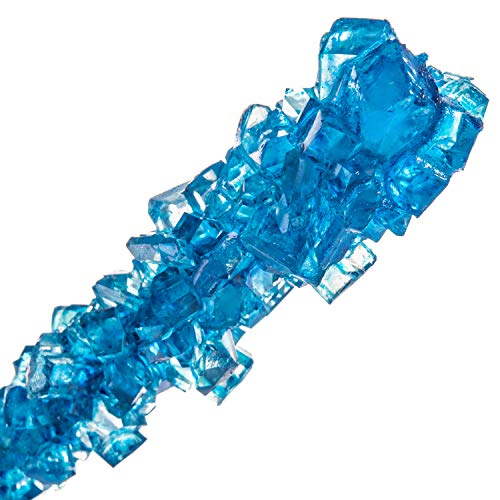 Frozen Ice Rock Candy Sticks - 18 Individually Wrapped Rock Cand