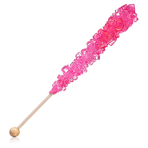 Mermaid Rock Candy Sticks - 10 Individually Wrapped Rock Candy O