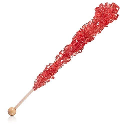 Merry Christmas Rock Candy Crystal Sticks - 36 Indiv. Wrapped - ...