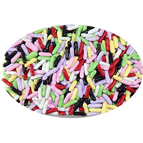 Jordan Almonds Assorted Colors-Super Fine Best 5Lb. Box