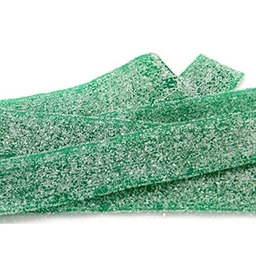 Sour Power Green Apple Sour Belts 1 Pound 16 Oz