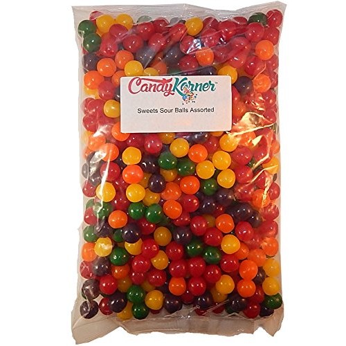Sweets Sour Balls Assorted Fruit 1 Pound 16 Oz