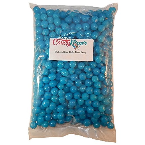 Sweets Sour Balls Blueberry 1 Pound 16 OZ