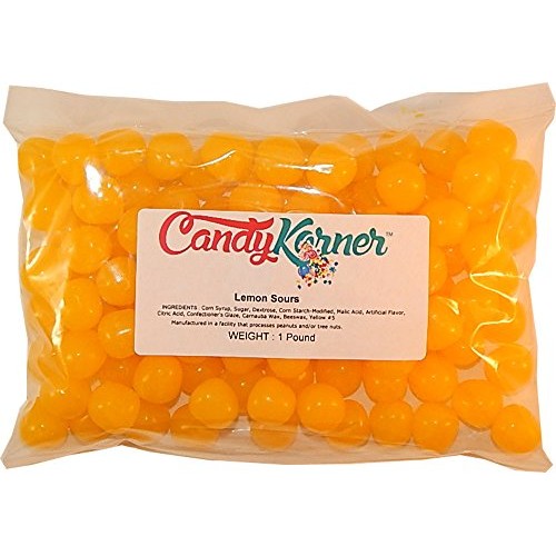 Sweets Sour Balls Lemon 1 Pound 16 OZ
