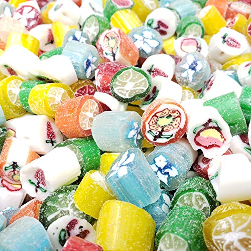 Candy Retailer Christmas Cut Rock Candy 2 Lbs