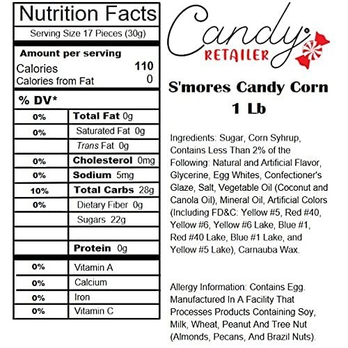 Candy Retailer SMores Candy Corn 1 Lb.