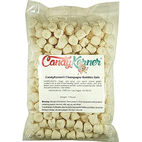 Candykorner Champagne Bubbles | Champagne Bubble Gels 1 Pound