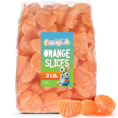 Orange Slices Candy - 2 Pounds of Citrus Bliss - Real Fruit Flavor