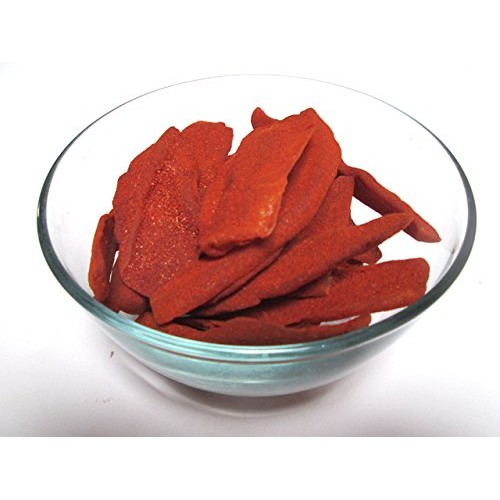 Dried Chili Mango Slices, 5 Pound. Spicy Snack!
