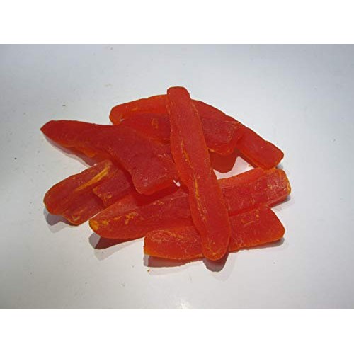 Dried Papaya Spears, 11 Lb Bag, Candymaxe Of 3 An