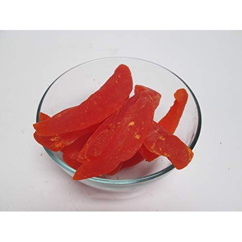 Dried Papaya Spears, 11 Lb Bag, Candymaxe Of 3 An
