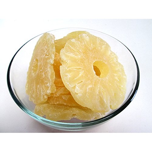 Dried Pineapple Rings, 5 Lb Bag