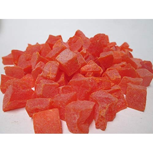 Dried Papaya Chunks, 11 Lb Bag, Candymaxe Of 3 An
