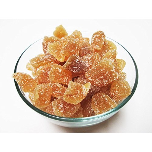 Crystallized Candied Ginger Chunks-Unsulfured, 5 Pound. Free Shi