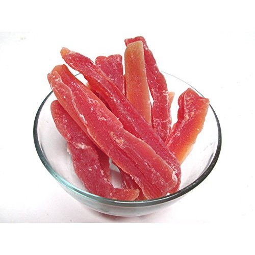 Naturla Dried Papaya Spears, Low Sugar No Sulfits Natural Slice