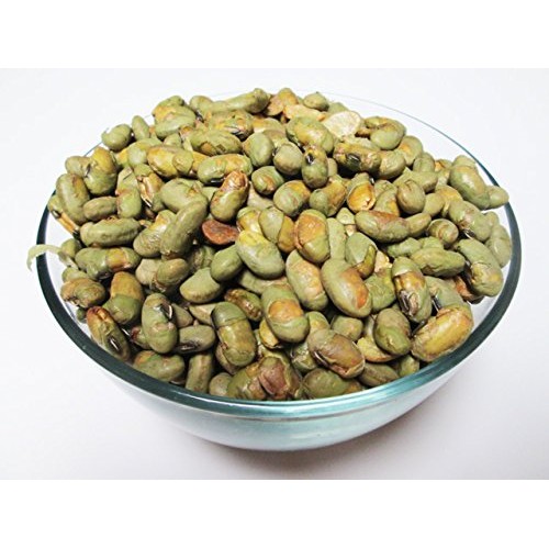 Roasted Edamame Green Soybeans Salted, 22 Pound Bulk Box