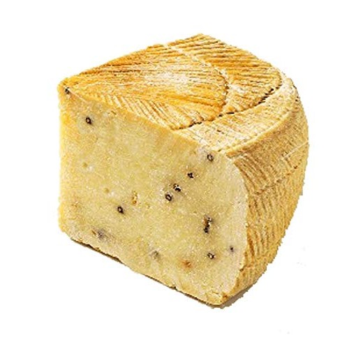Canestrato Incanestrato Cheese With Peppercorns -1 Pound Sli