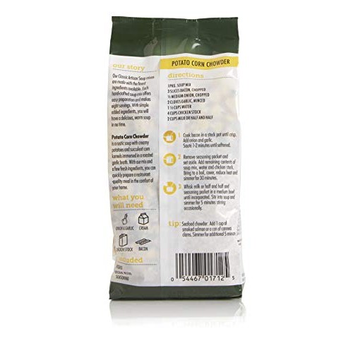 Canterbury Naturals Artisan Soup Mix, Potato Corn Chowder, 7.5 O