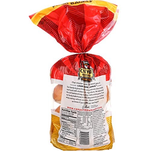 Canyon Bakehouse, Bagel Plain Gluten-Free, 14 Ounce