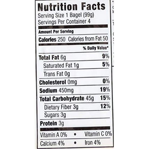 Canyon Bakehouse, Bagel Plain Gluten-Free, 14 Ounce