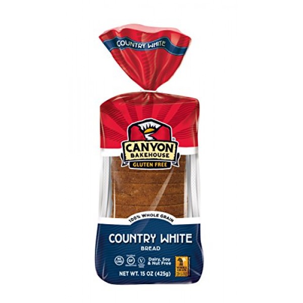 Canyon Bakehouse Gluten-Free Country White Bread, 15 Ounce