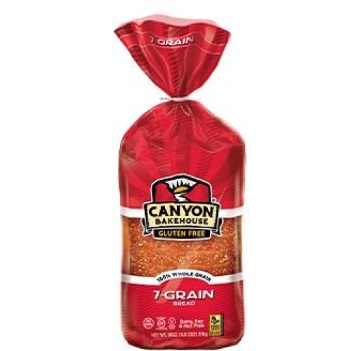 Canyon Bakehouse Gluten Free San Juan 7 Grain Bread 18Oz. Pack