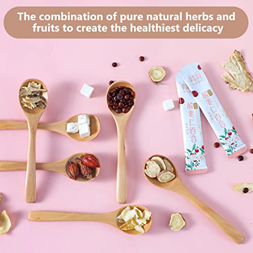 CaoJingHua Natural Spine date And Lily Bulb Cell-broken Herbs ,R...