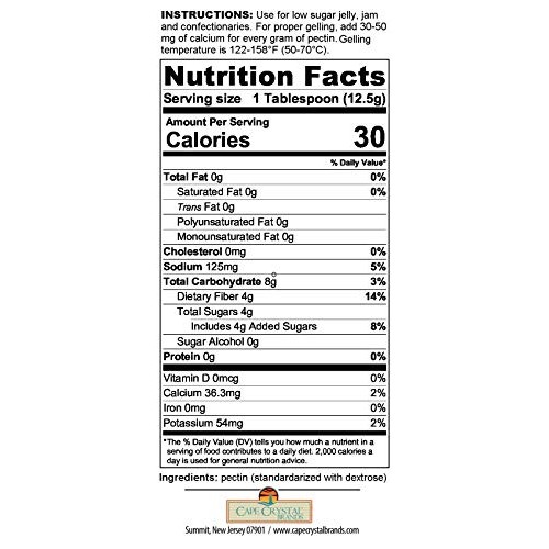 Fruit Pectin - Amidated - Low Methoxyl For Molecular Gastronomy