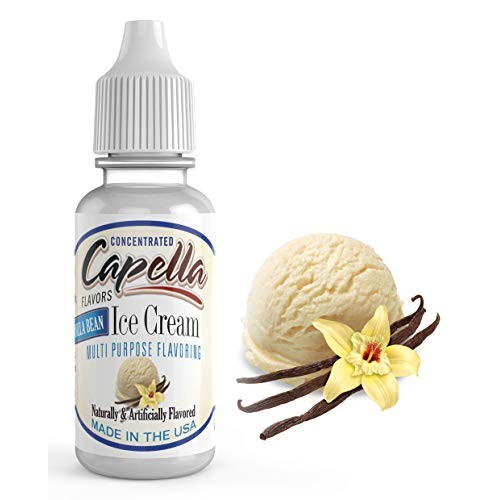 Capella Flavor Drops Vanilla Bean Ice Cream Concentrate 13Ml