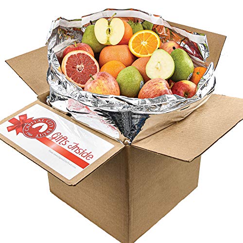 Gourmet Fruit Gift Pack, 20Lbs Of Oranges, Pears, Apples, And