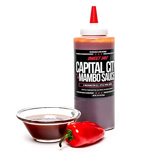 Capital City Mambo Sauce - Variety 2-Pack Of Sweet Hot And Mild