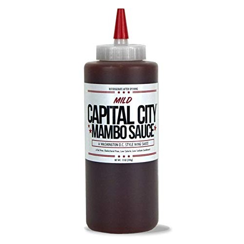 Capital City Mild Mambo Sauce - A Washington Dc Wing Sauce 12 O