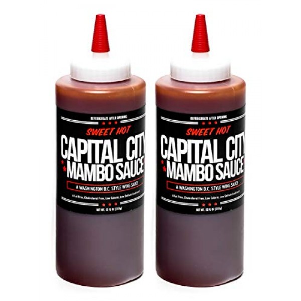 Capital City Sweet Hot Mambo Sauce - A Washington Dc Wing Sauce