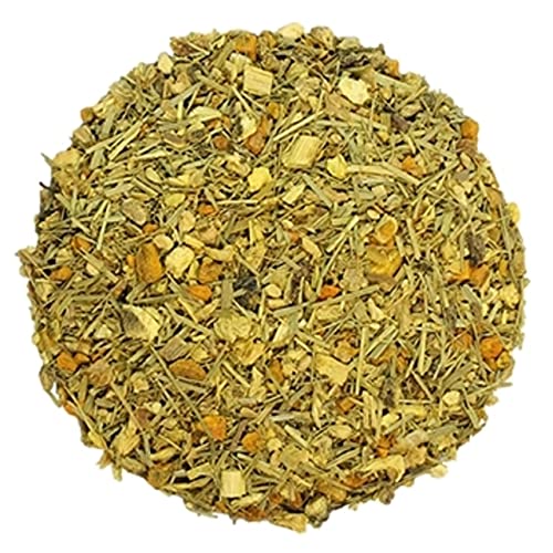 Capital Teas Turmeric Ginger Tea, Caffeine Free Herbal Infusion,...