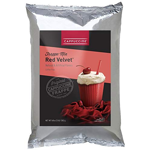 Cappuccine Red Velvet Frappe Mix 3 Lbs, P4013