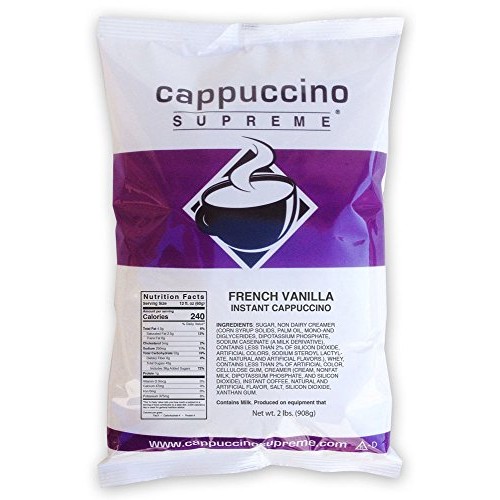 French Vanilla Instant Cappuccino Mix,Pack Of 6