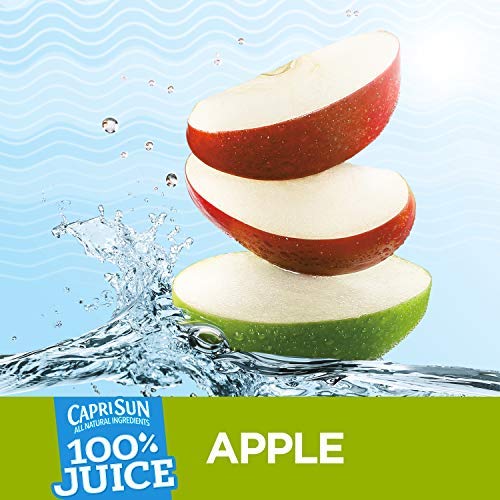 Capri Sun 100% Apple Juice Ready-To-Drink Juice 20 Pouches, 2 B