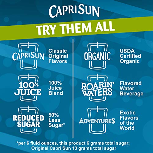 Capri Sun Apple Juice Pouch 6Oz Pouches, 4 Boxes Of 10