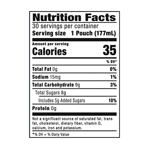 Capri Sun Fruit Punch Naturally Flavored Juice Drink Blend 30 c...