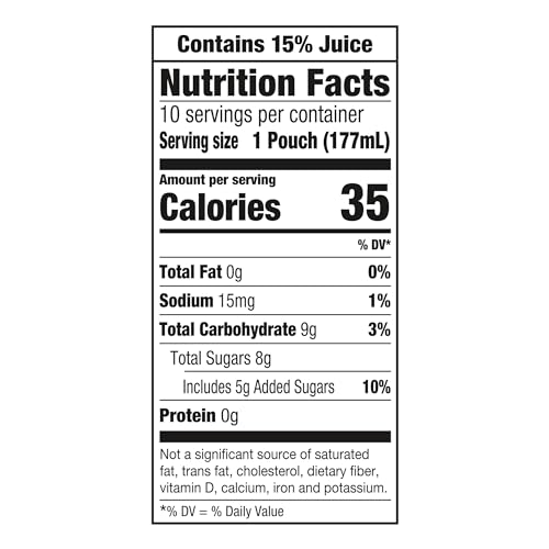 Capri Sun Fruit Punch Naturally Flavored Juice Drink Blend 30 c...