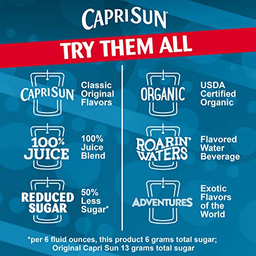 Capri Sun Fruit Punch Juice Drink, 60 Fl. Oz Pack Of 4