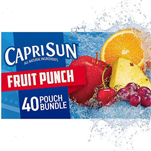 Capri Sun Fruit Punch Juice Drink, 60 Fl. Oz Pack Of 4