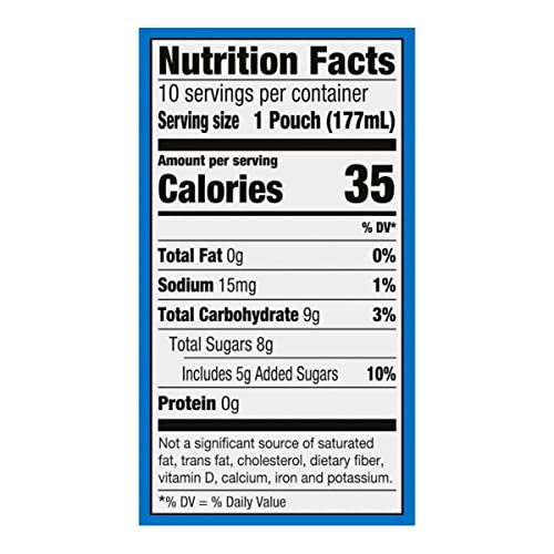Capri Sun Pacific Cooler Ready-To-Drink Juice 10 Pouches Capri Sun Pacific Cooler Ready-To-Drink Juice 10 Pouches