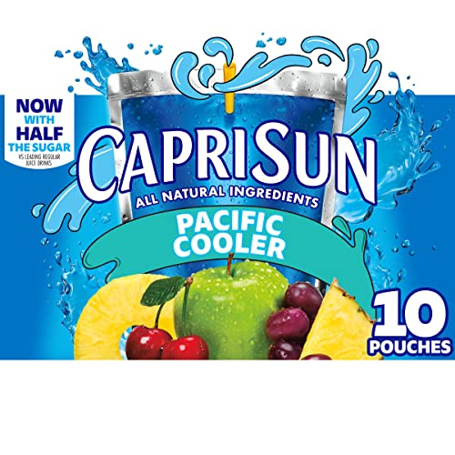 Capri Sun Pacific Cooler Ready-To-Drink Juice 10 Pouches Capri Sun Pacific Cooler Ready-To-Drink Juice 10 Pouches