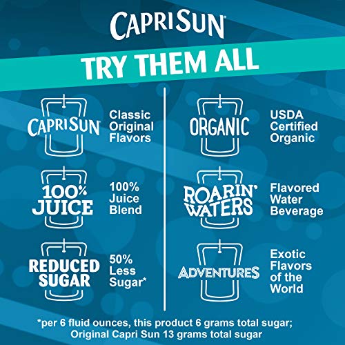 Capri Sun Pacific Cooler Ready-To-Drink Juice, 6 Fl Oz Pack Of 30