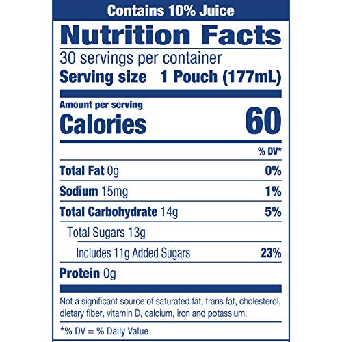 Capri Sun Pacific Cooler Ready-To-Drink Juice, 6 Fl Oz Pack Of 30